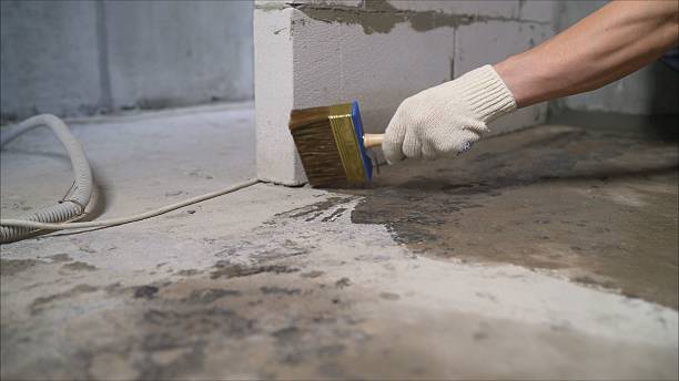 SJ Waterproofing Pros Waterproofing coverage map for Aberdeen, NC and surrounding area